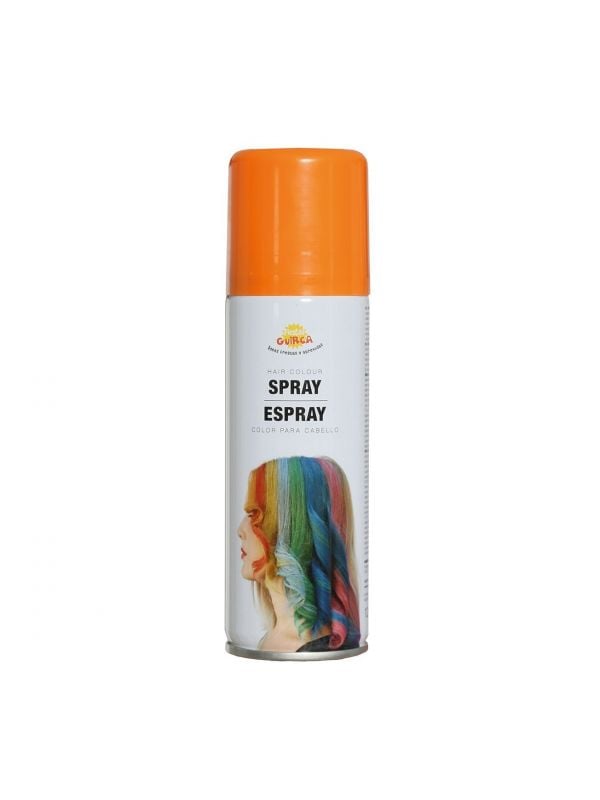 Oranje kleur haarspray