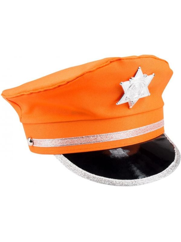 Oranje politie pet