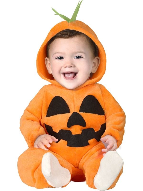 Oranje Pompoen onesie