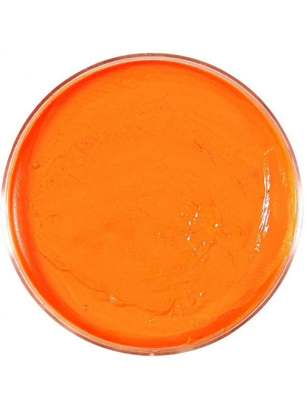 Oranje waterbasis make up