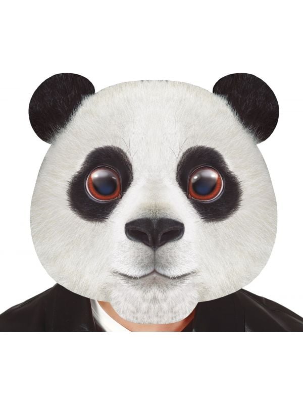 Panda masker volledig hoofd