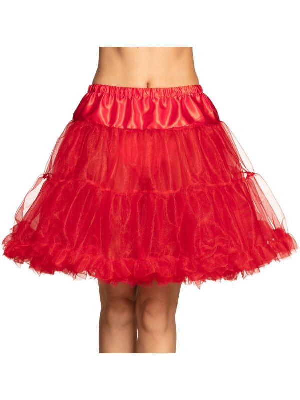 Petticoat deluxe rood