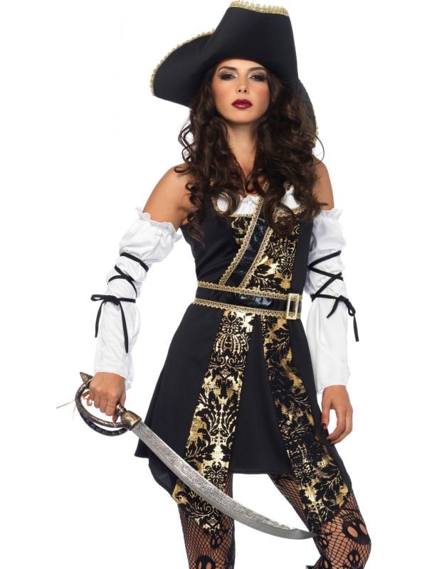 Piraat dames kostuum