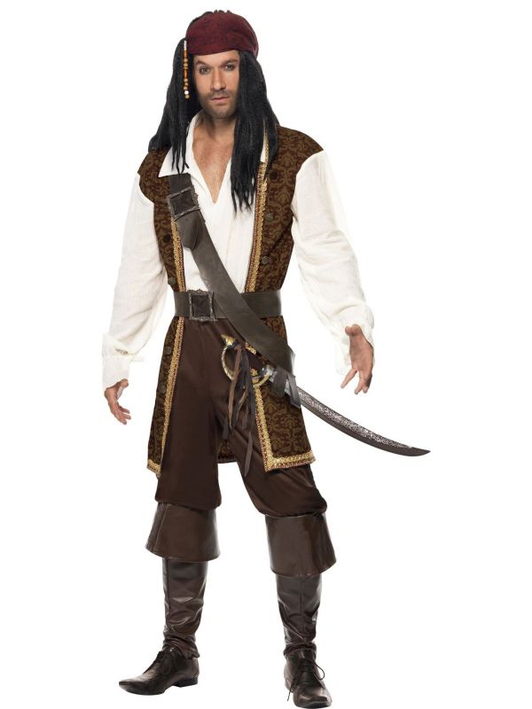 Piraat heren kostuum