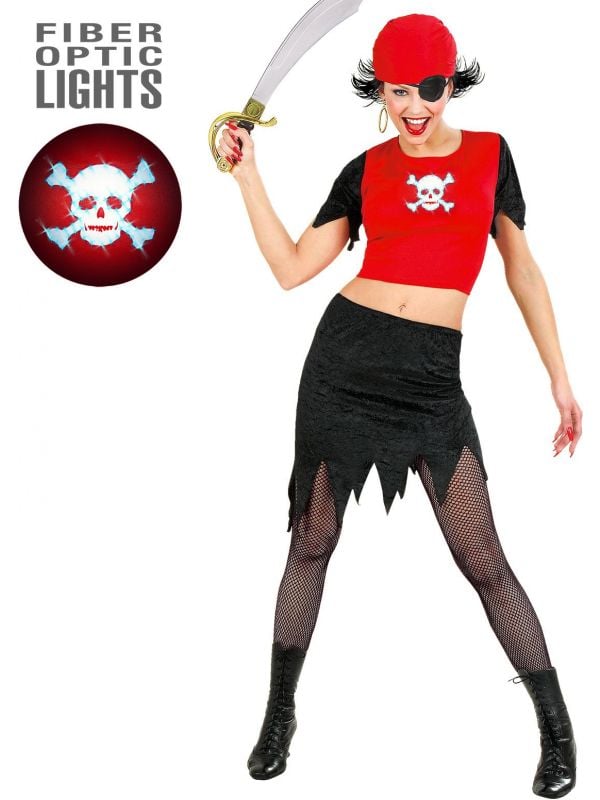 Piraten dame kostuum