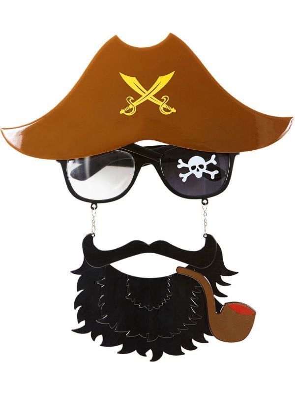 Piraten kapitein bril