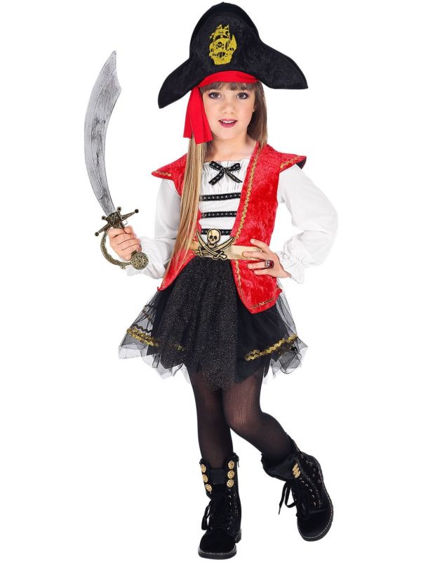 Piraten meisjes jurkje
