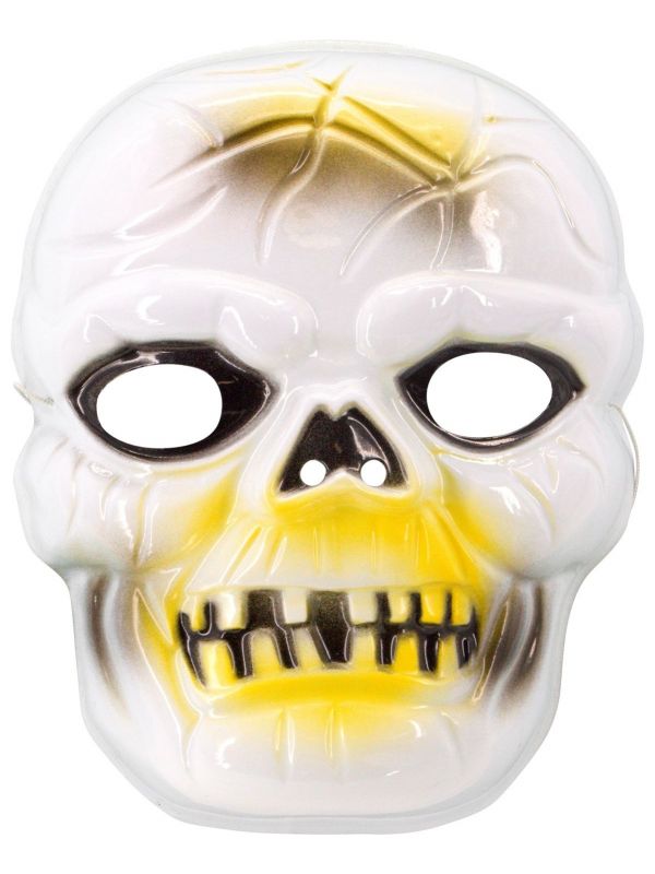 Plastic schedel masker
