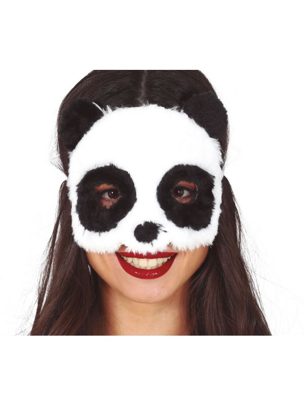 Pluche panda masker