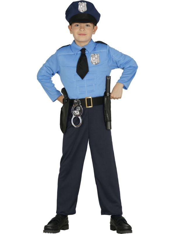 Politie jongen kostuum
