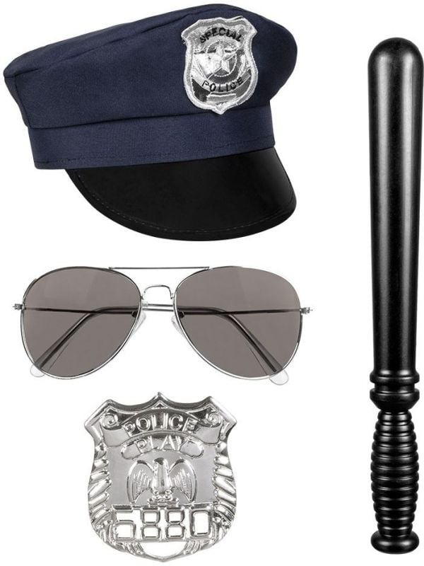 Politie party accessoire set