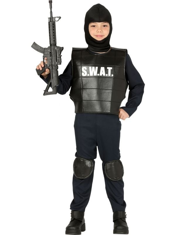 Politie SWAT kostuum jongen