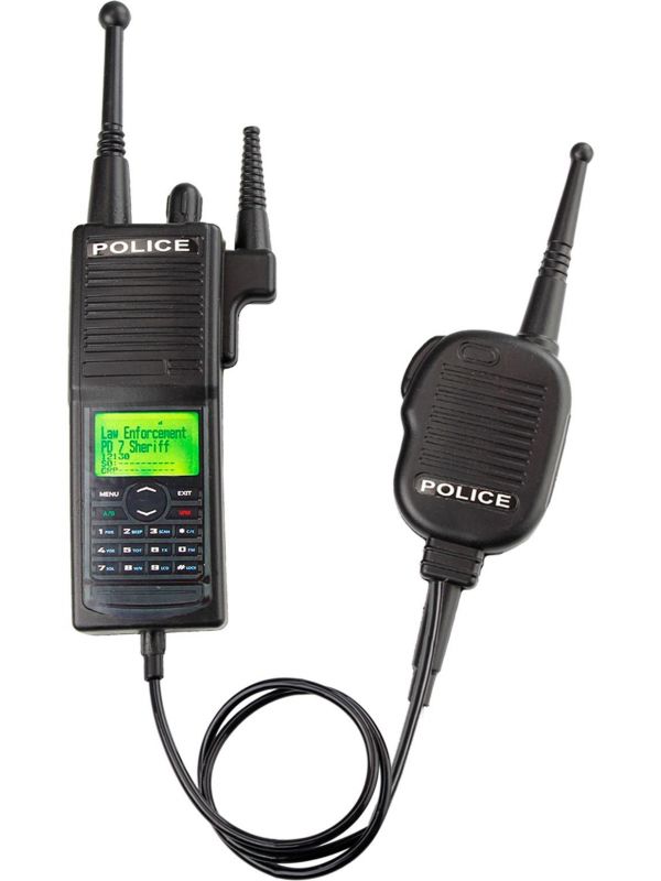 Politie walkie talkie accessoire