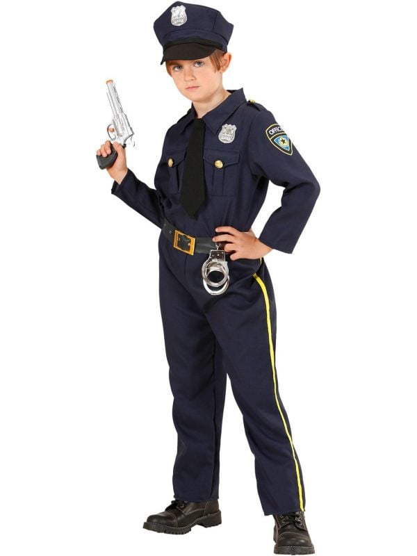 Politiejongen kostuum