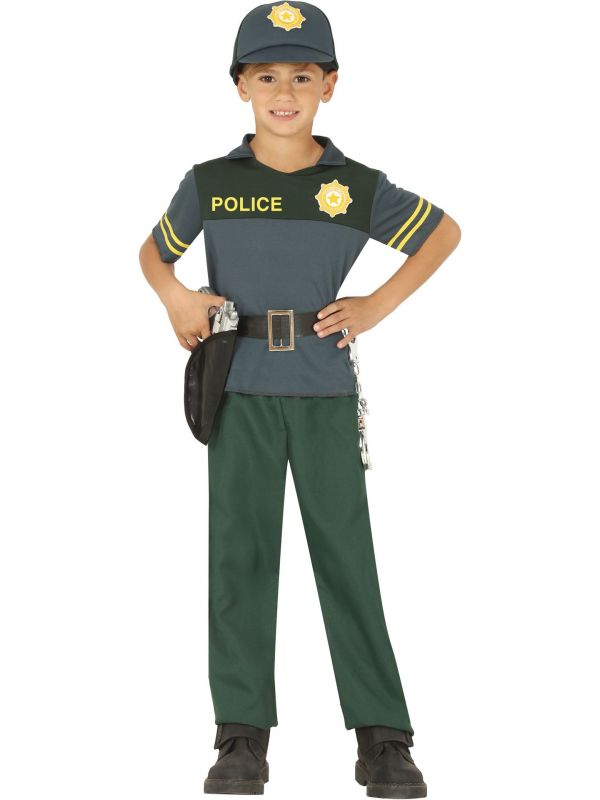 Politiepak kostuum kind