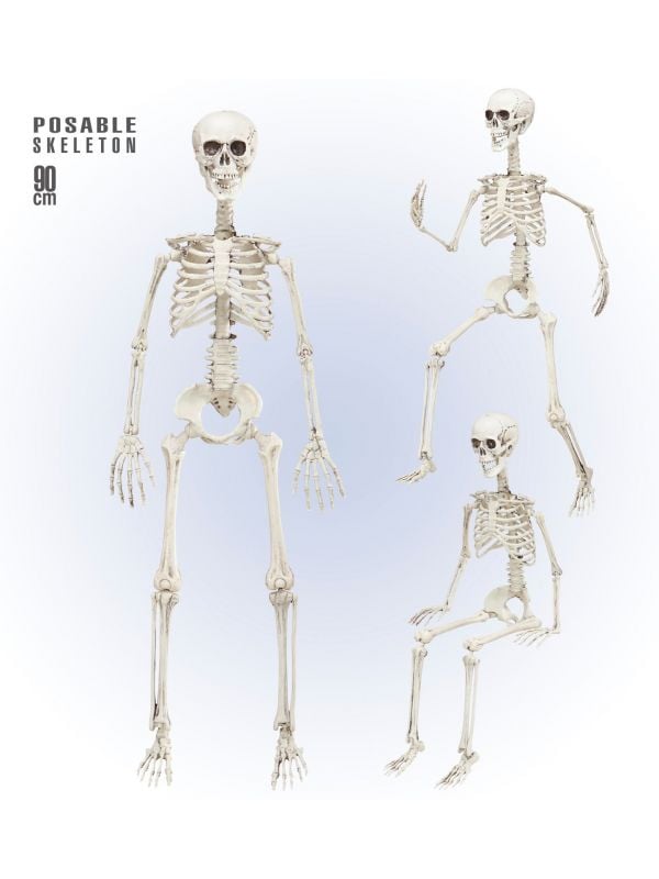 Poseerbare hangende skelet