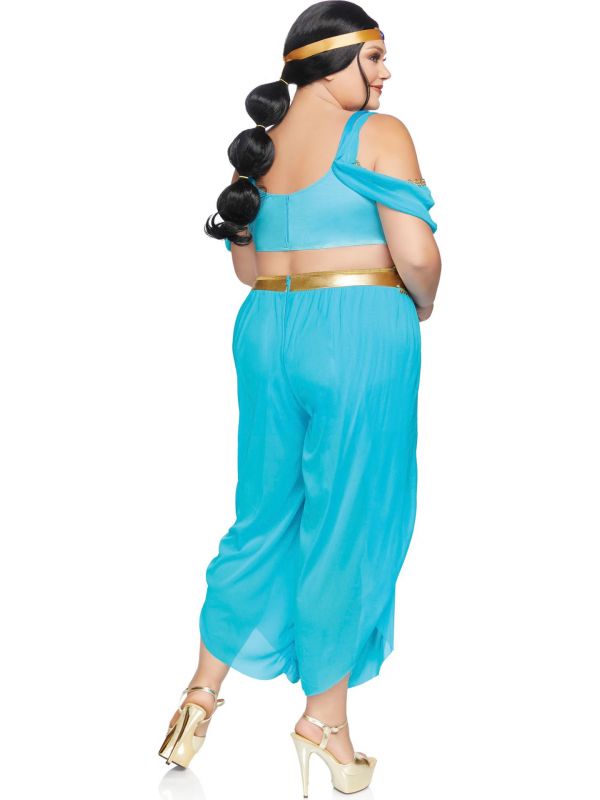 Pas op Verknald zelfmoord Prinses Jasmine Aladdin kostuum plussize | Carnavalskleding.nl