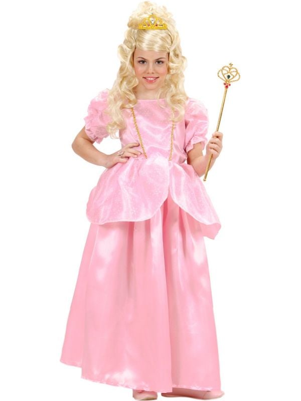 Prinses Roze Kinderen kostuum