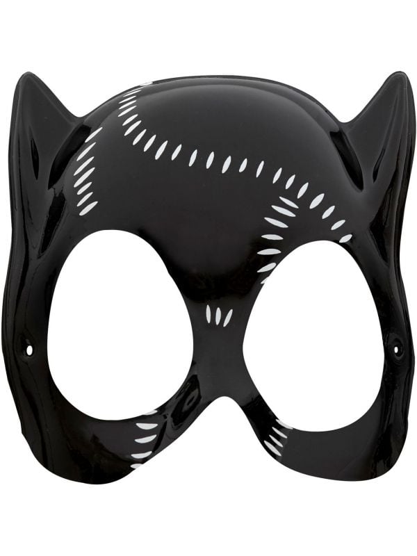 Pvc catwoman masker