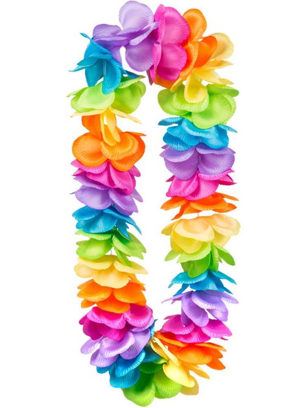 Rainbow XL deluxe hawaii bloemen slinger