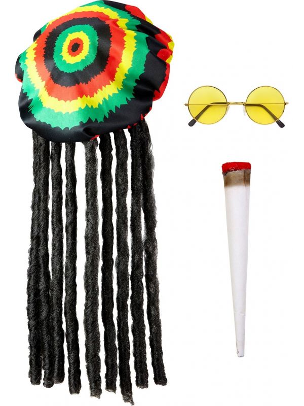 Rastafari accessoire setje