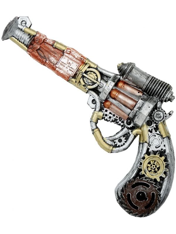 Steampunk revolver