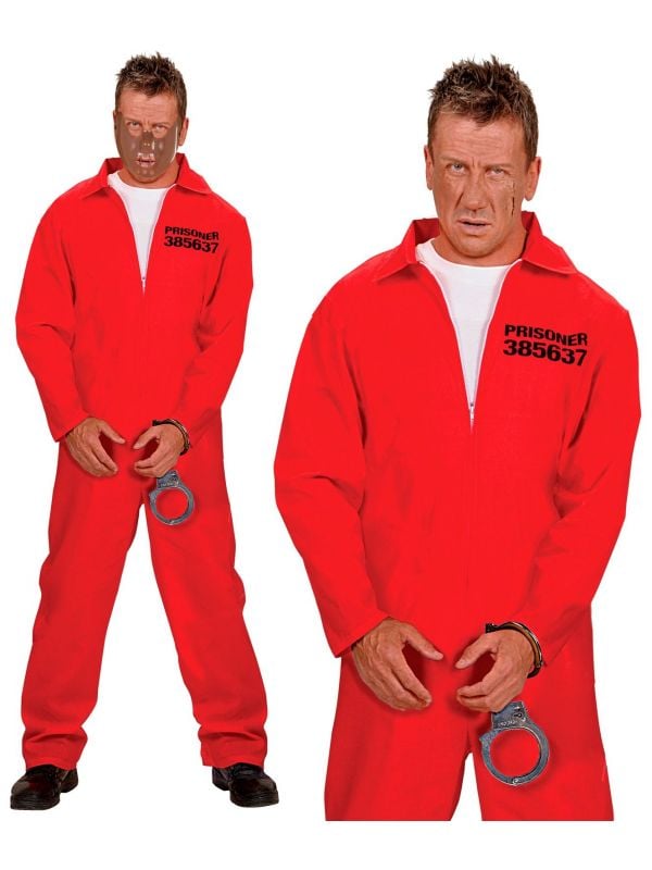 Rode gevangenis overall heren