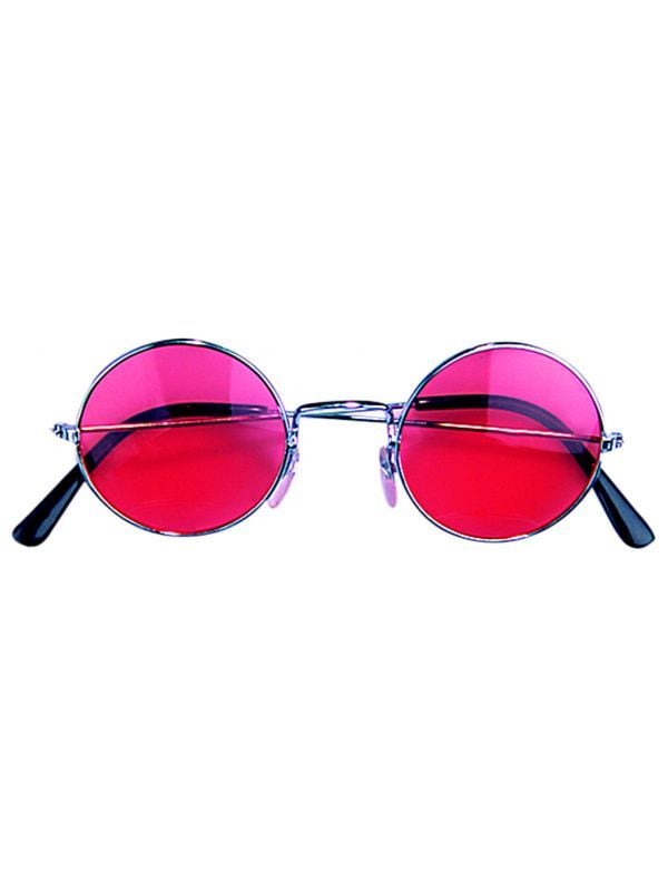 Rode hippie bril