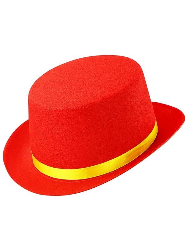 Rode hoge hoed kind