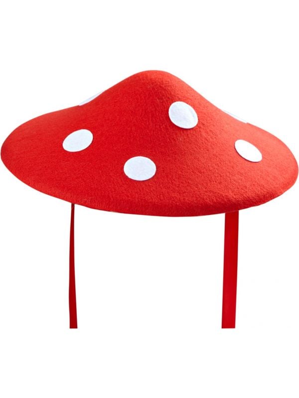 Rode paddenstoelen hoed