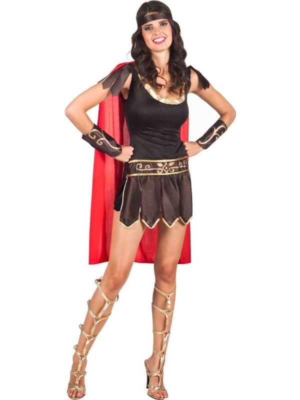 Romeinse gladiatrix kostuum dames
