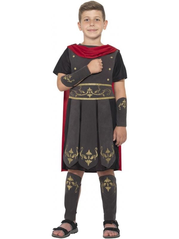 Romeinse soldaat kostuum zwart