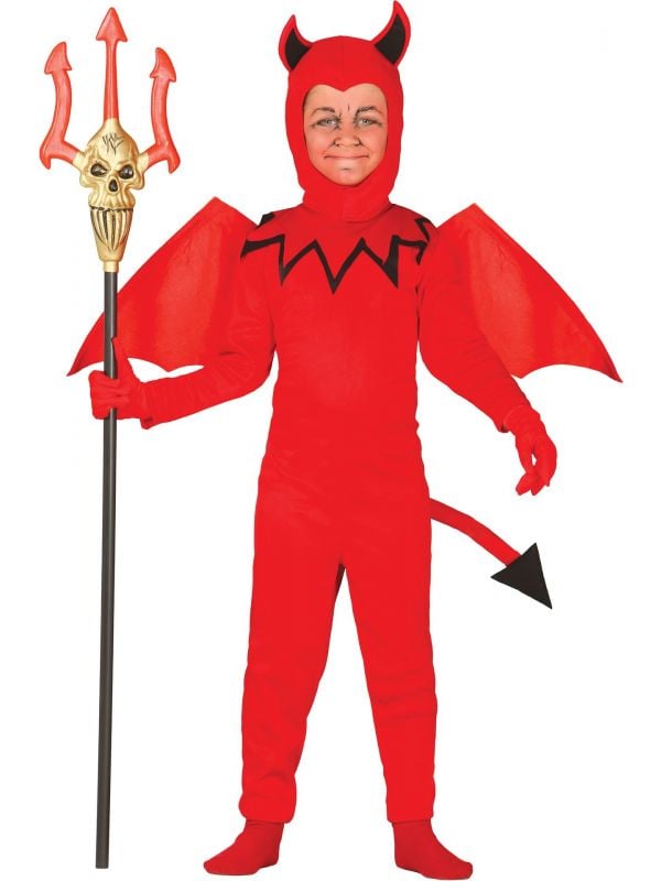 Rood duivel kostuum kind