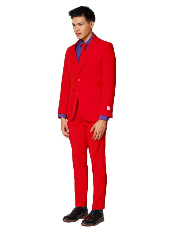 Rood Opposuits kostuum