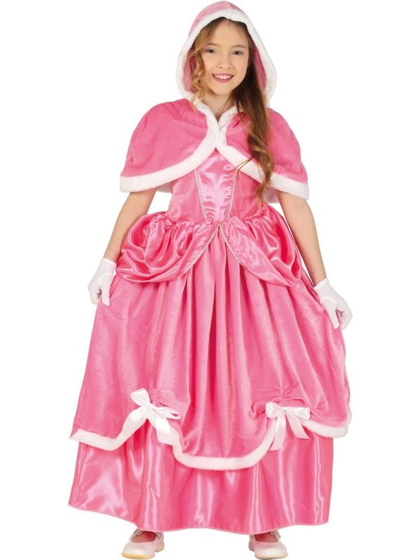 Roze prinsessen kostuum meisjes