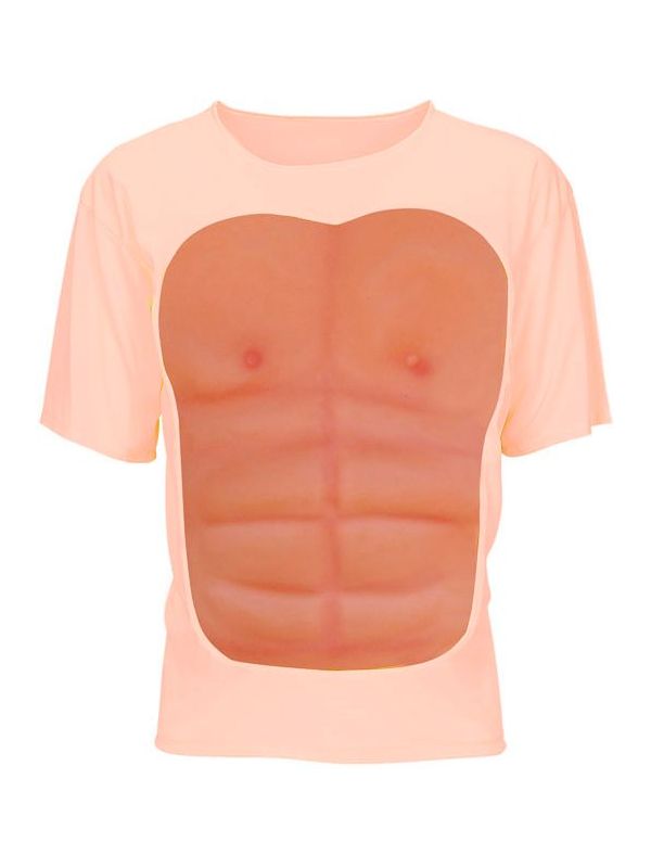 Roze spieren shirt