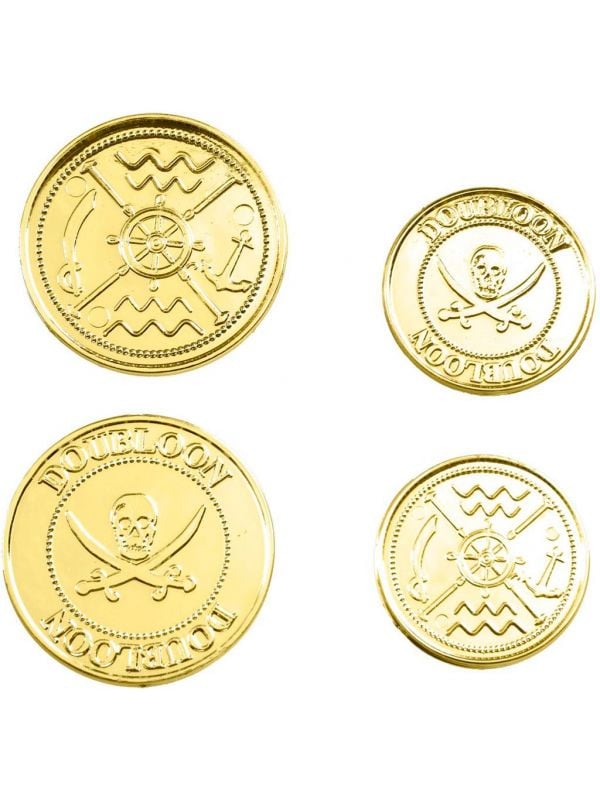 Set van 12 gouden munten