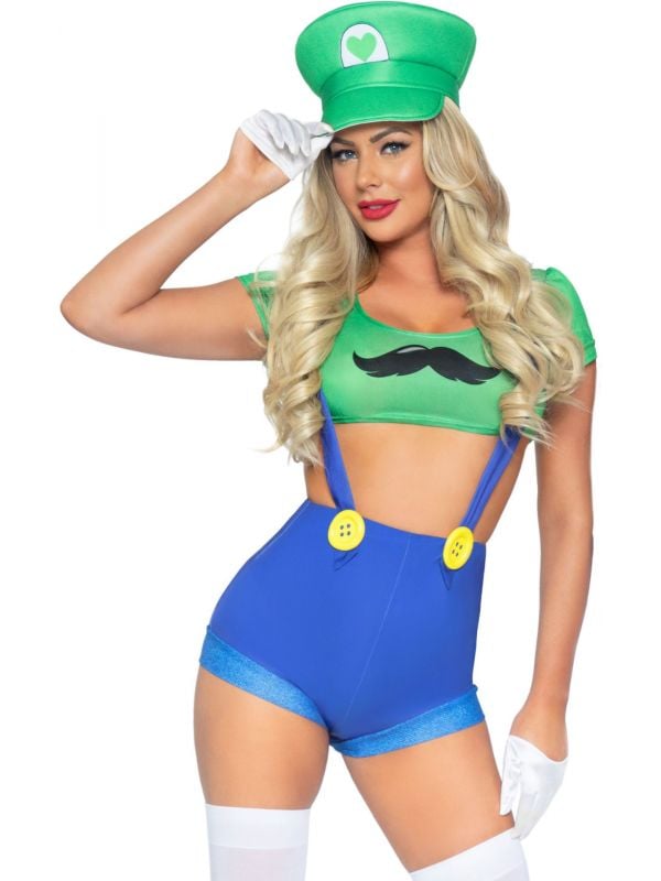Sexy Luigi outfit dames