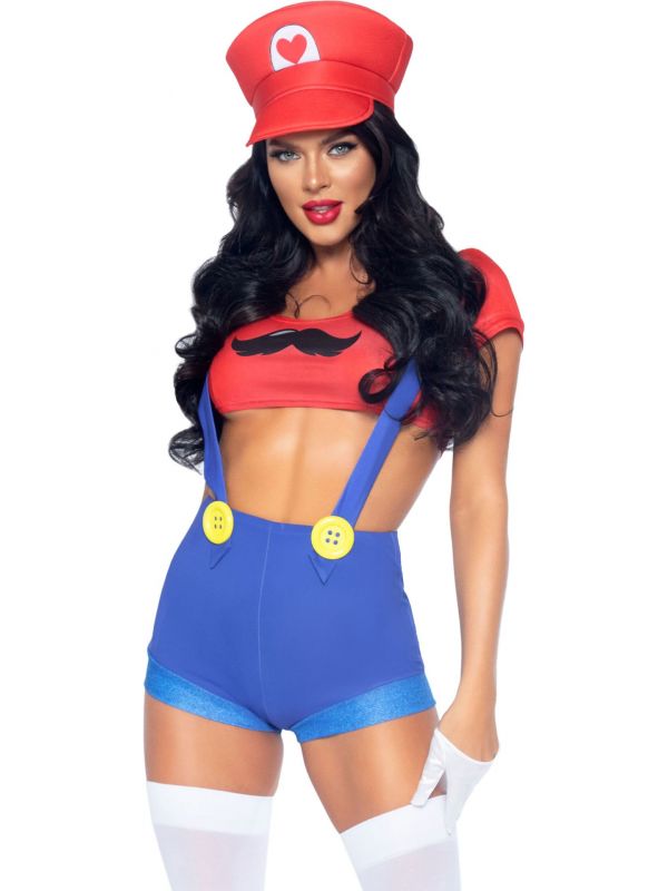 Sexy Mario outfit dames