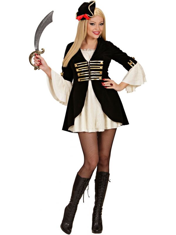 Sexy piratenkapitein kostuum