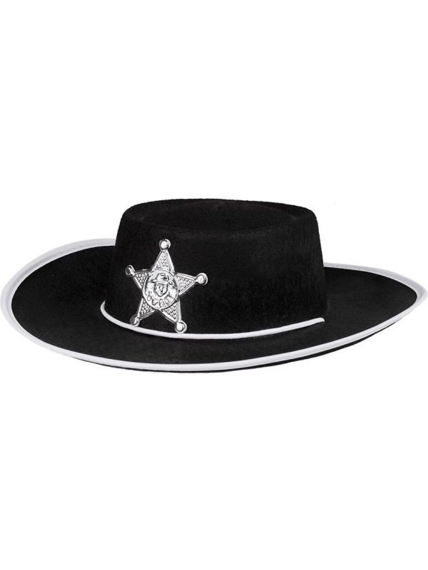 Sheriff budget cowboy hoed kind