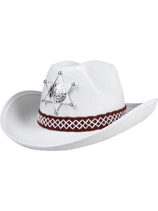 Sheriff junior hoed wit