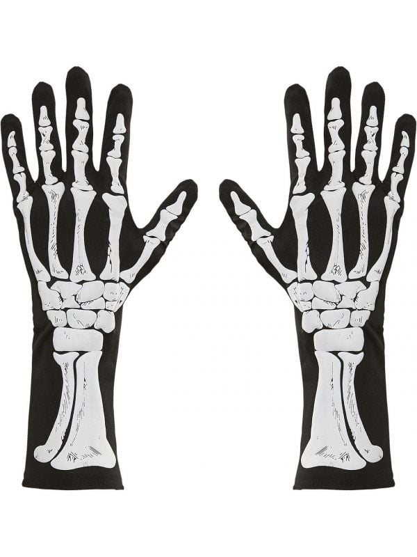 Skelet bot handschoenen One-size-volwassenen