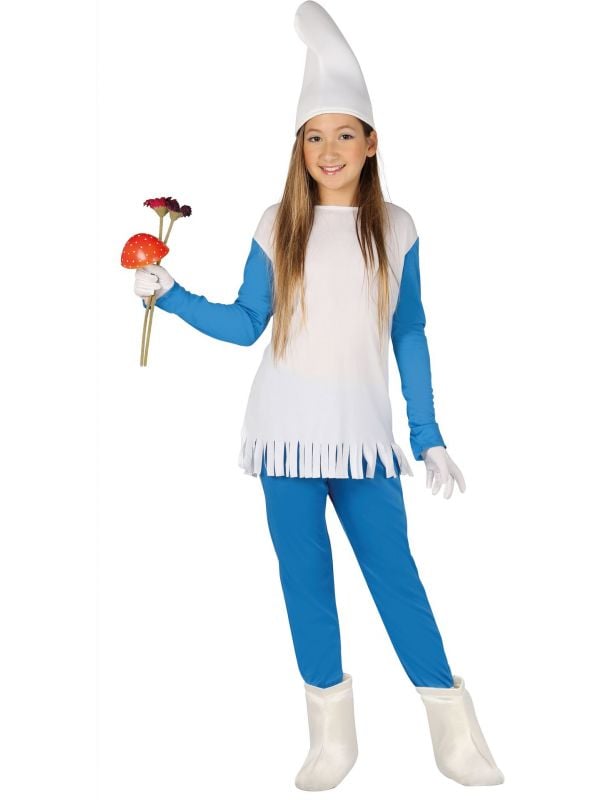 Smurf outfit meisjes