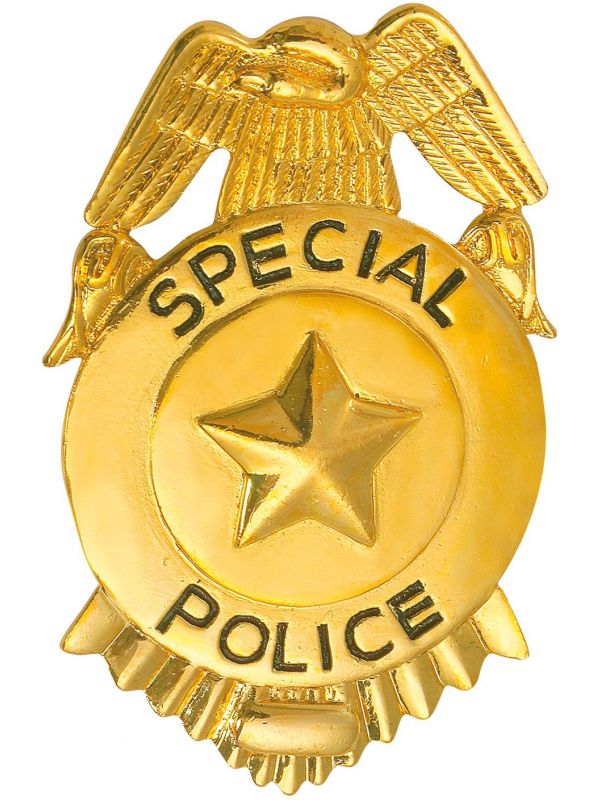 Speciale politie badge