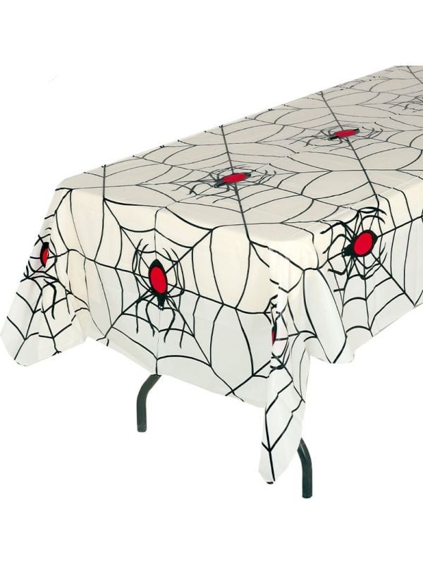Spinnenweb tafelzeil wit