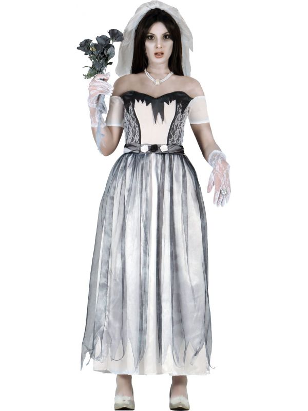 Spook bruid kostuum