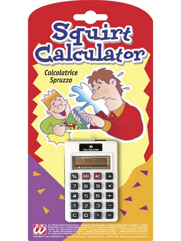 Spuitende fop calculator