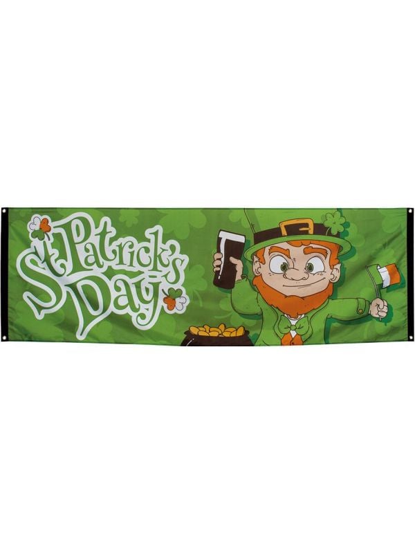 St. Patricksday themafeest banner
