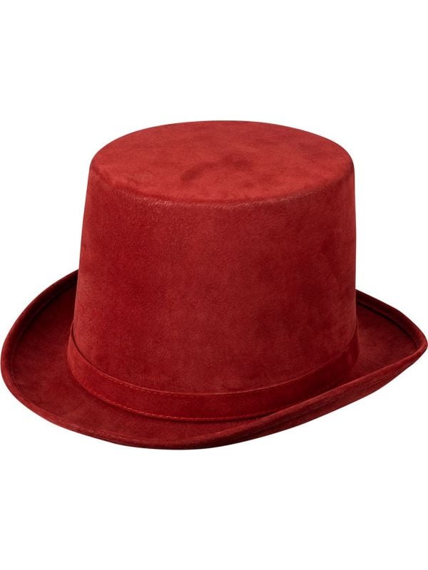 Steamtopper hoed deluxe rood
